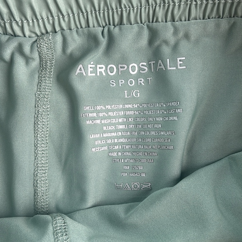 Aeropostale Sport Performance Skort Large Green Skirt New NWT - Picture 9 of 11